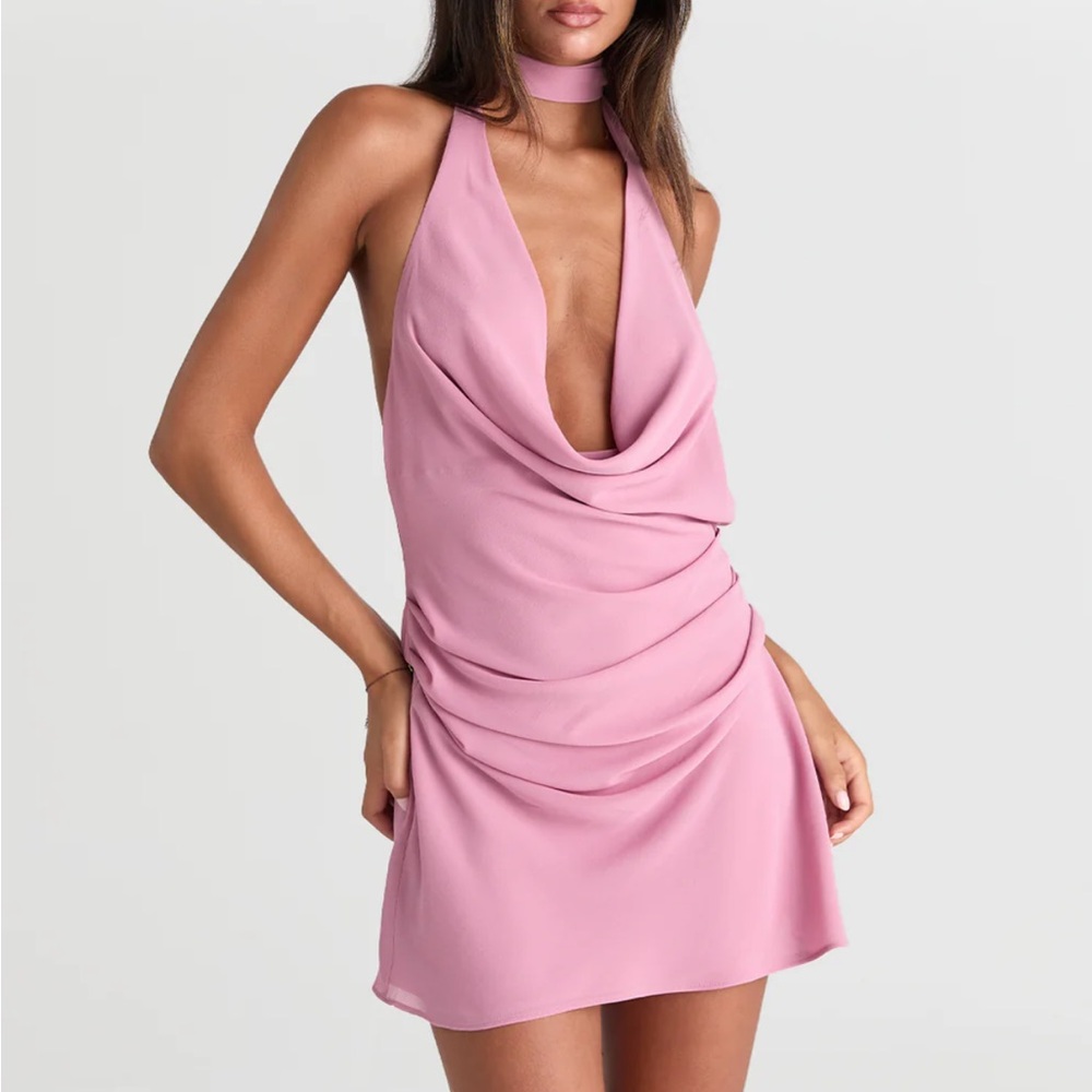 Sasha Terese Pink faye Dress size xs